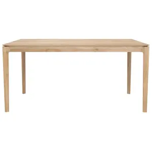Ethnicraft - Table rectangulaire Bok - Bois naturel - Chêne massif hui...Vendu parmade-in-design