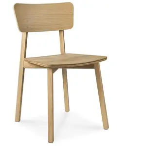 Comparateur de prix : ETHNICRAFT set de 4 chaises CASALE (Huilé - chêne)