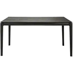 Ethnicraft - Table rectangulaire Bok - Noir - Chêne massif teinté - De...Vendu parmade-in-design