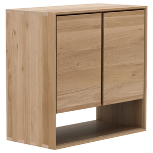 ETHNICRAFT buffet NORDIC avec 2 portes (Naturel - chêne) pas cher