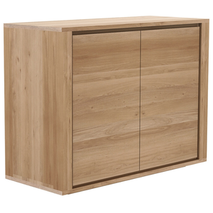 ETHNICRAFT buffet SHADOW avec 2 portes (Naturel - chêne)