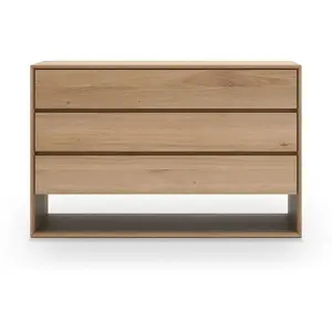 ETHNICRAFT commode NORDIC (Naturel - chêne) pas cher