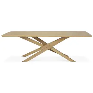 ETHNICRAFT table rectangulaire MIKADO (280 cm - chêne)