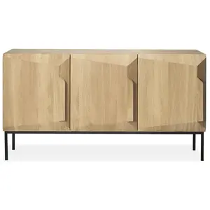 Ethnicraft - Buffet Stairs - Bois naturel - Chêne massif - Designer Al...