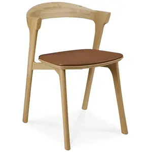 Comparateur de prix : Ethnicraft - Chaise Bok - Bois naturel - Chêne massif - Designer Alain...