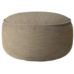 Comparateur de prix : ETHNICRAFT pouf d'éxterieur DONUT Ø 80cm (Mocha - Tissu)