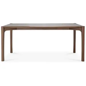 Comparateur de prix : Ethnicraft - Table rectangulaire PI - Bois naturel - Teck massif teint...