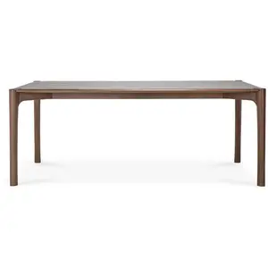 Comparateur de prix : Ethnicraft - Table rectangulaire PI - Bois naturel - Teck massif teint...