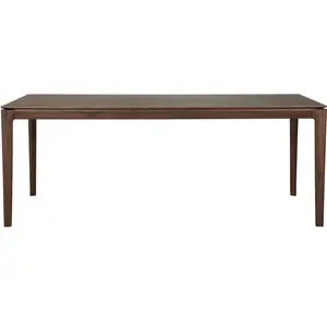 Comparateur de prix : ETHNICRAFT table rectangulaire BOK (200 x 95 x 76 cm - Teak Marron)