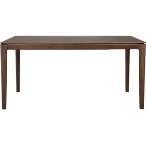 Comparateur de prix : ETHNICRAFT table rectangulaire BOK (160 x 80 x 76 cm - Teak Marron)
