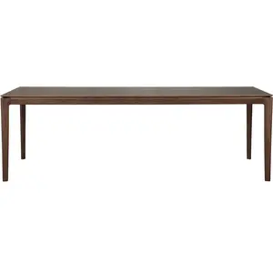 Comparateur de prix : ETHNICRAFT table rectangulaire BOK (240 x 100 x 76 cm - Teak Marron)