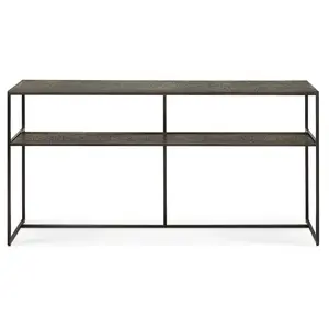 Ethnicraft - Console Pentagon - Noir - Mineral - Designer Ethnicraft D...Vendu parmade-in-design