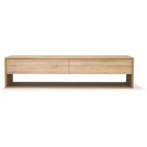 ETHNICRAFT meuble TV NORDIC 180 cm (Naturel - chêne)