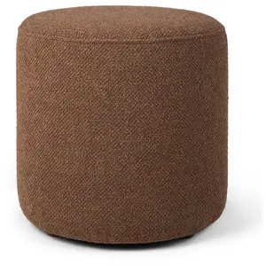 Comparateur de prix : ETHNICRAFT pouf BARROW 40 x 40 x H 40 cm (Copper - Tissu)