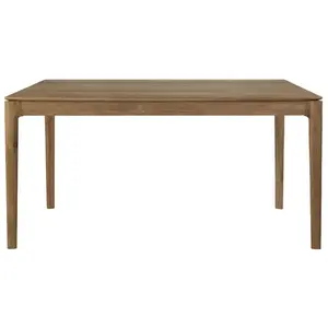 ETHNICRAFT table rectangulaire BOK (160 x 80 x 76 cm - Teak)