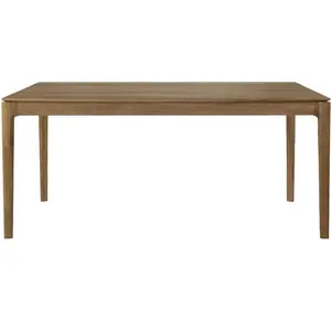 ETHNICRAFT table rectangulaire BOK (180 x 90 x 76 cm - Teak) pas cher