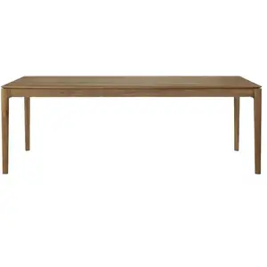 ETHNICRAFT table rectangulaire BOK (220 x 95 x 76 cm - Teak)