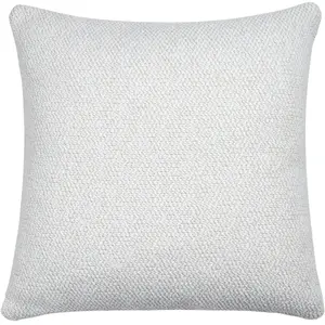 Coussin d'extérieur blanc Boucle 50 x 50 cm - Ethnicraft Accessories pas cher