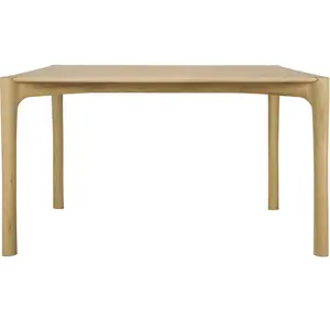 Comparateur de prix : ETHNICRAFT table rectangulaire PI (140 x 80 x 76 cm - chêne naturel)