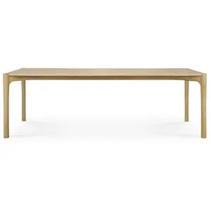 ETHNICRAFT table rectangulaire PI (240 x 100 x 76 cm - chêne naturel)