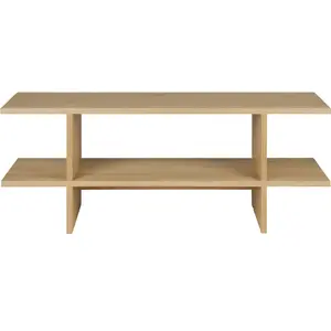 Ethnicraft - Table basse Kabuki - Bois naturel - Chêne massif - Design... pas cher