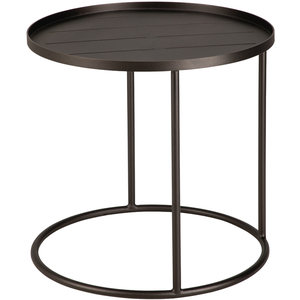 Ethnicraft - Table d'appoint CORE - Marron - Aluminium thermolaqué pas cher
