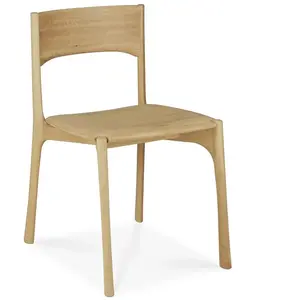 Comparateur de prix : ETHNICRAFT chaise PI (Chêne - bois massif)