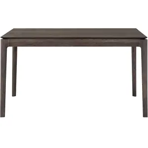 Comparateur de prix : Ethnicraft - Table à rallonge Bok - Marron - Chêne massif teinté - Des...