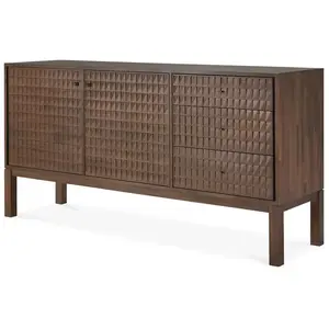 ETHNICRAFT buffet SONO (172 x 87 cm - Teak marron clair)