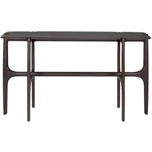 Ethnicraft - Console PI - Marron - Teck massif - Designer Alain van Ha... pas cher