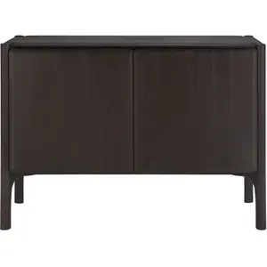 Ethnicraft - Buffet PI - Marron - Teck massif teinté - Designer Alain ...Vendu parmade-in-design