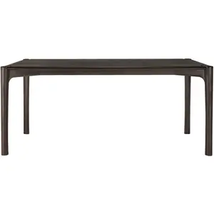 Comparateur de prix : ETHNICRAFT table rectangulaire PI (180 x 90 x 76 cm - Teak verniciato ...