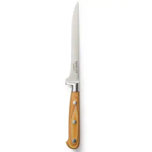 Sabatier Trompette - Couteau à désosser Essentiel bois - Lame 13.5 cm T.U