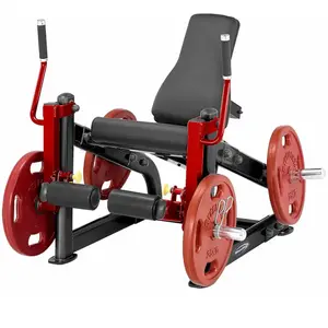 Appareil de musculation extension de jambes charge plaque Steelflex Noir  PLLE-BR