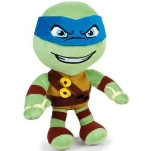 Peluche Geante Tortues Ninja Bleu : Leonardo 60 Cm - Grande Peluche Li...
