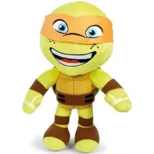Peluche Geante Tortues Ninja Orange : Michelangelo 60 Cm - Grande Pelu...