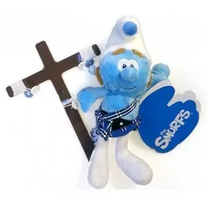 GEN Marionnette A Fil : Schtroumpf Ecossais En Peluche 23 Cm - Accessoire ... pas cher