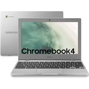 ORDINATEUR PORTABLE Samsung Chromebook 4 Laptop 64GB 4GB RAM Platin T... pas cher