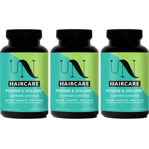 Compléments alimentaires gummies cure pousse de cheveux - 3 mois - In Haircare pas cher