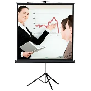 Comparateur de prix : Napofix - Écran de projection avec trépied - 96" (244 cm) - 1:1