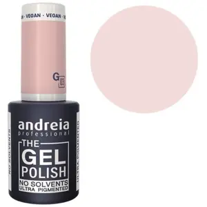 Andreia Professional - The Gel Polish - Vernis à Ongles Gel Semi-Permanent Sans Solvant et Sans Odeur - Colour G03 Rose Clair - Nuances de Nu pas cher