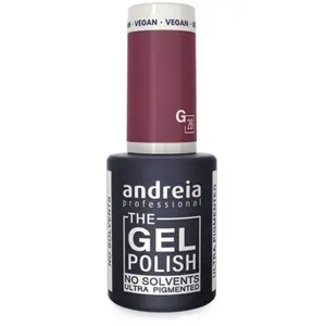 Andreia Professional -Le Gel Polonais - Gel sans solvant ni odeur - Couleur G46 Bleu sous-marin - Nuances de rouge et nue - 10.5ml pas cher