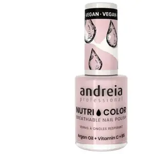 Andreia Professional Nutri Color Vernis à ongles - NC 28 Rose Clair 10.5ml pas cher