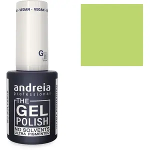 Andreia Professional The Gel Polish   DOLCE VITA Limited Collection   Vernis à ongles couleur DV1 vert citron 10,5 ml pas cher