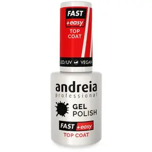 Andreia Professional Gel Fast Easy Top Coat Vernis 10,5ml pas cher