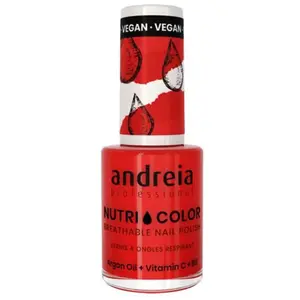 Andreia Professional Nutri Color Vernis à ongles - NC 17 Rouge Vif 10.5ml pas cher