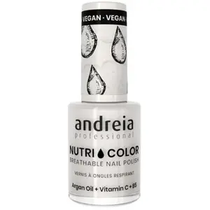 Andreia Professional Nutri Color Vernis à ongles - NC 1 Blanc 10.5ml pas cher