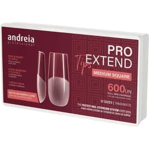 Capsules Pro Extend Tips Andreïa Professional medium square pas cher