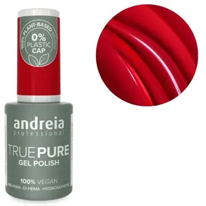ANDREIA Vernis semi-permanent - True Pure - T37 Rouge - 10,5 ml pas cher