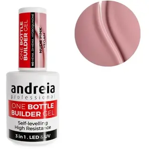 Andreia One Bottle Gel de construction pour ongles Rose nude 14 ml pas cher
